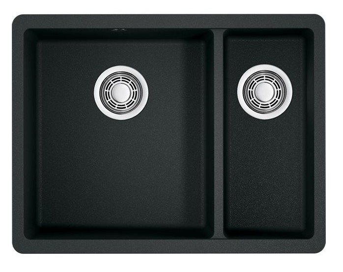 Мойка OMOIKIRI Kata 55-2-U-BL Artgranit/черный																		 — описание, фото, цены в интернет-магазине PT Stores