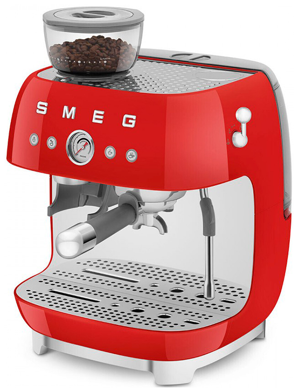 Кофеварка Smeg EGF03RDEU																		 — описание, фото, цены в интернет-магазине PT Stores
