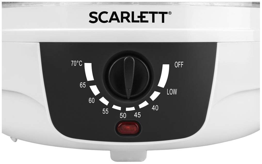 Купить Сушилка для овощей и фруктов Scarlett SC-FD421004 5под, белый — Фото 7