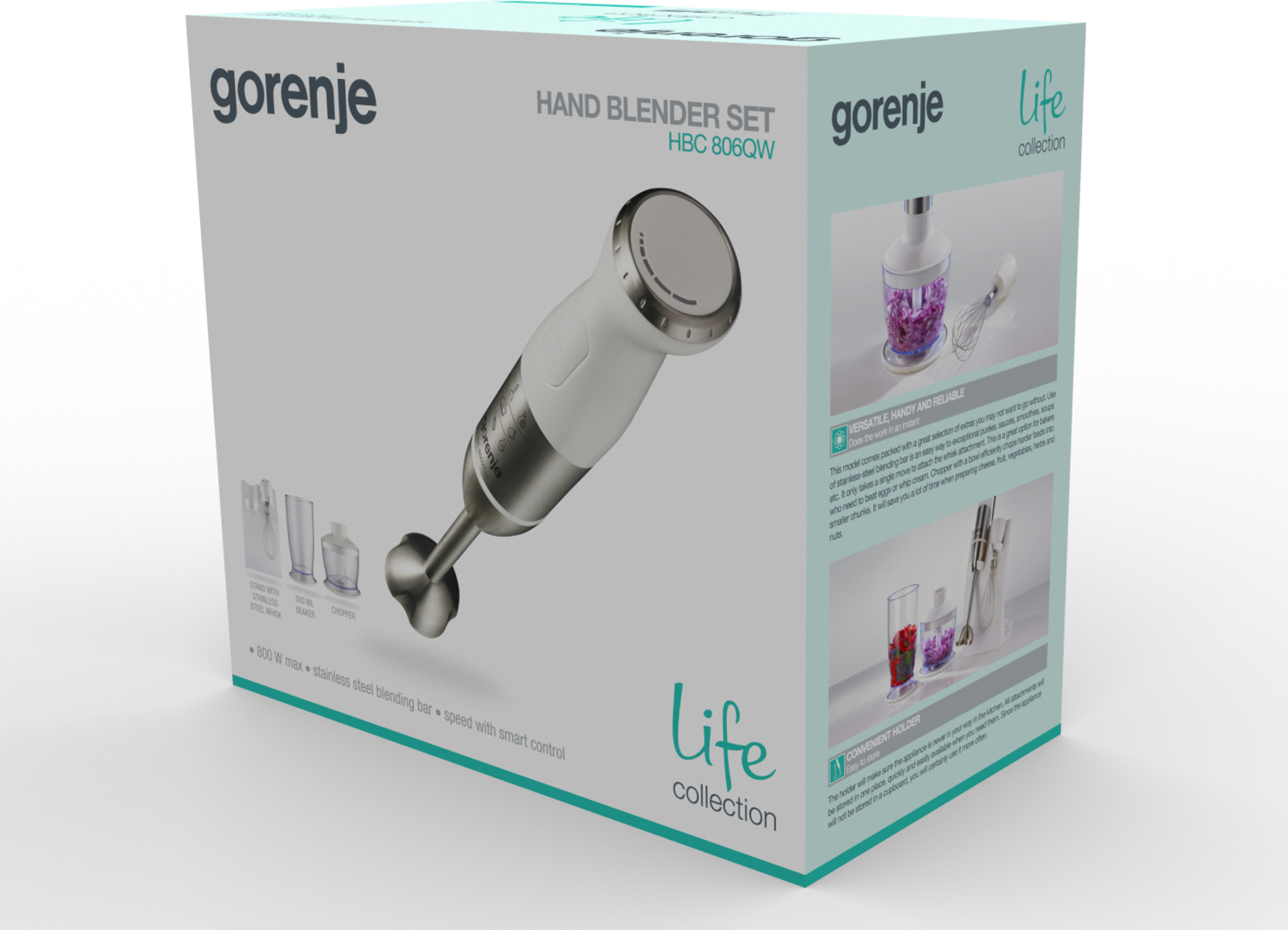 Купить Миксер Gorenje HBC806QW — Фото 2