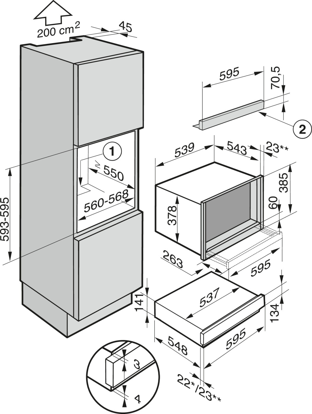 Купить Подогреватель посуды MIELE ESW6214 BRWS — Фото 4