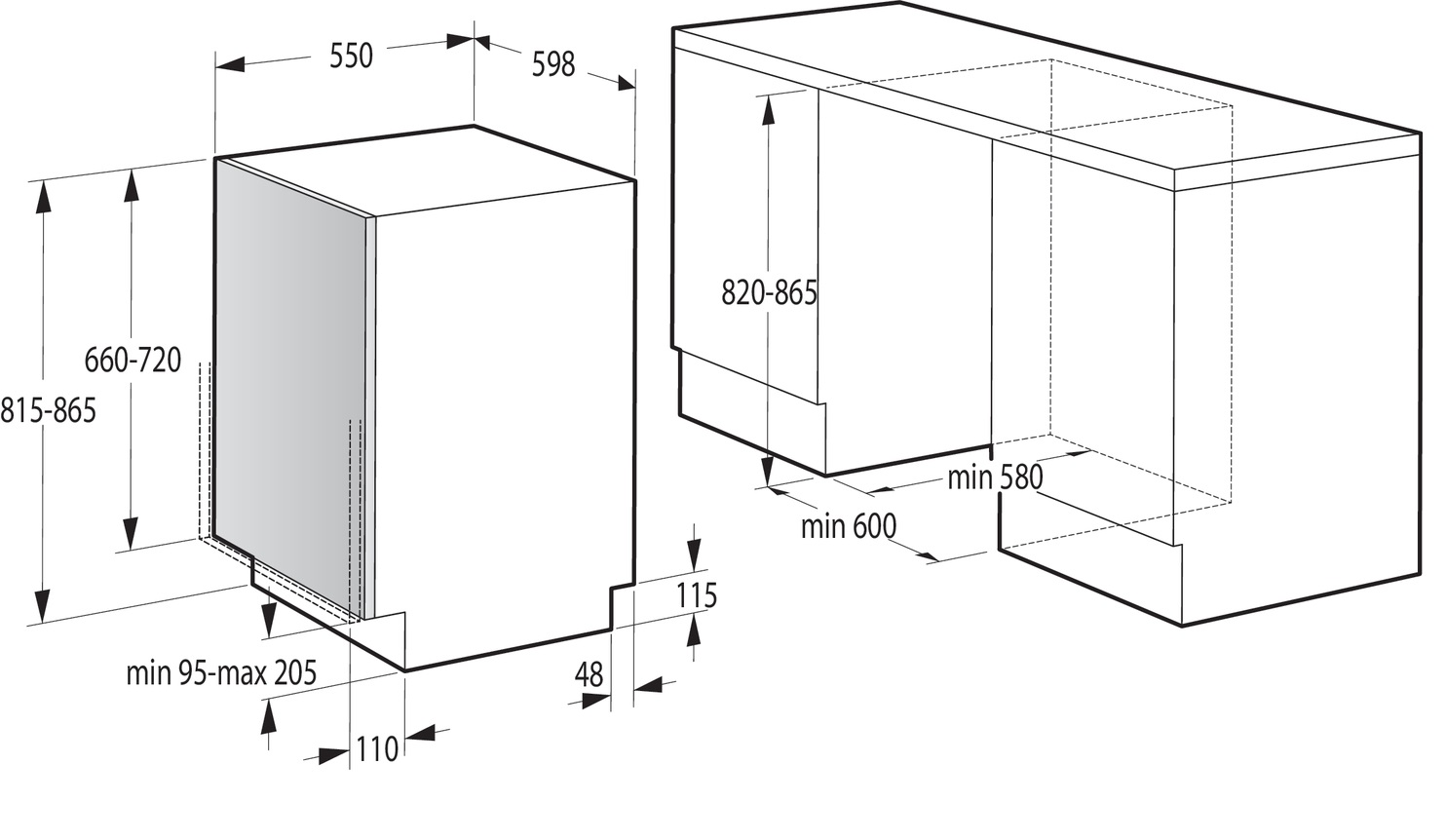 Купить Встраиваемая посудомоечная машина Gorenje GV 62010 — Фото 5