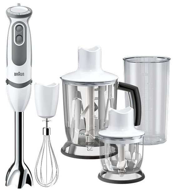 Блендер BRAUN MQ5045 WH APERITIF																		 — описание, фото, цены в интернет-магазине PT Stores
