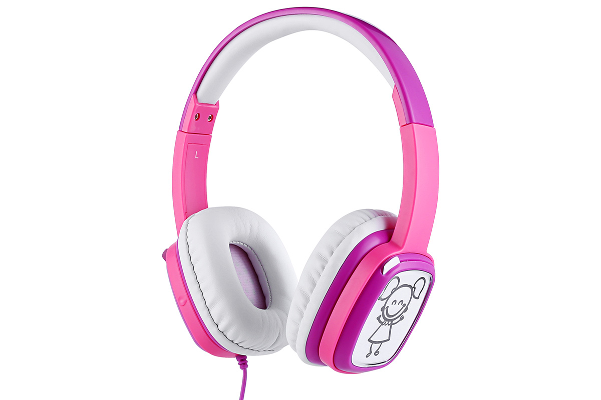 Наушники HARPER KIDS HN-302 розовый																		 — описание, фото, цены в интернет-магазине PT Stores