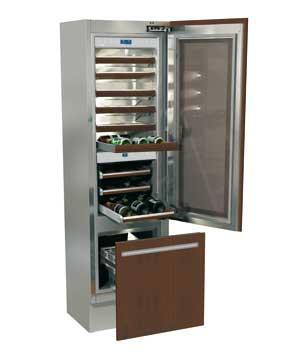 Встраиваемый винный шкаф FHIABA I 8991 TWT3 (ol) левая навеска																		 — описание, фото, цены в интернет-магазине PT Stores