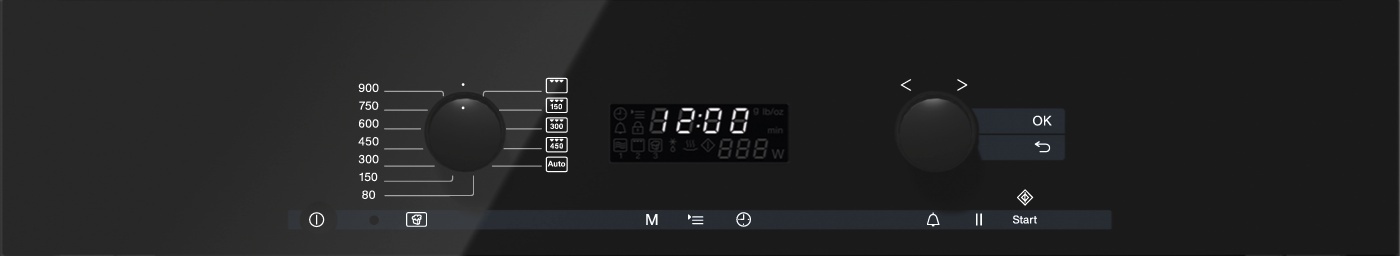 Купить Встраиваемая СВЧ печь MIELE M6262TC OBSW черный обсидиан — Фото 2