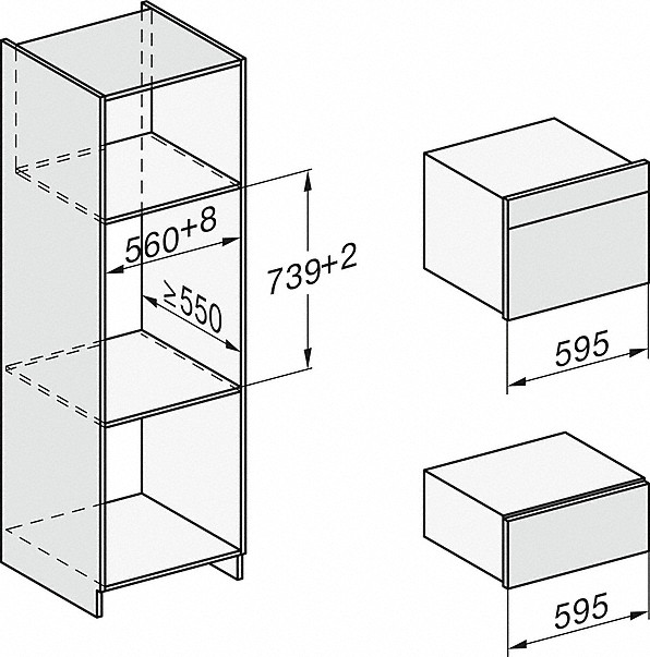 Купить Подогреватель посуды MIELE ESW 7020 GRGR — Фото 2