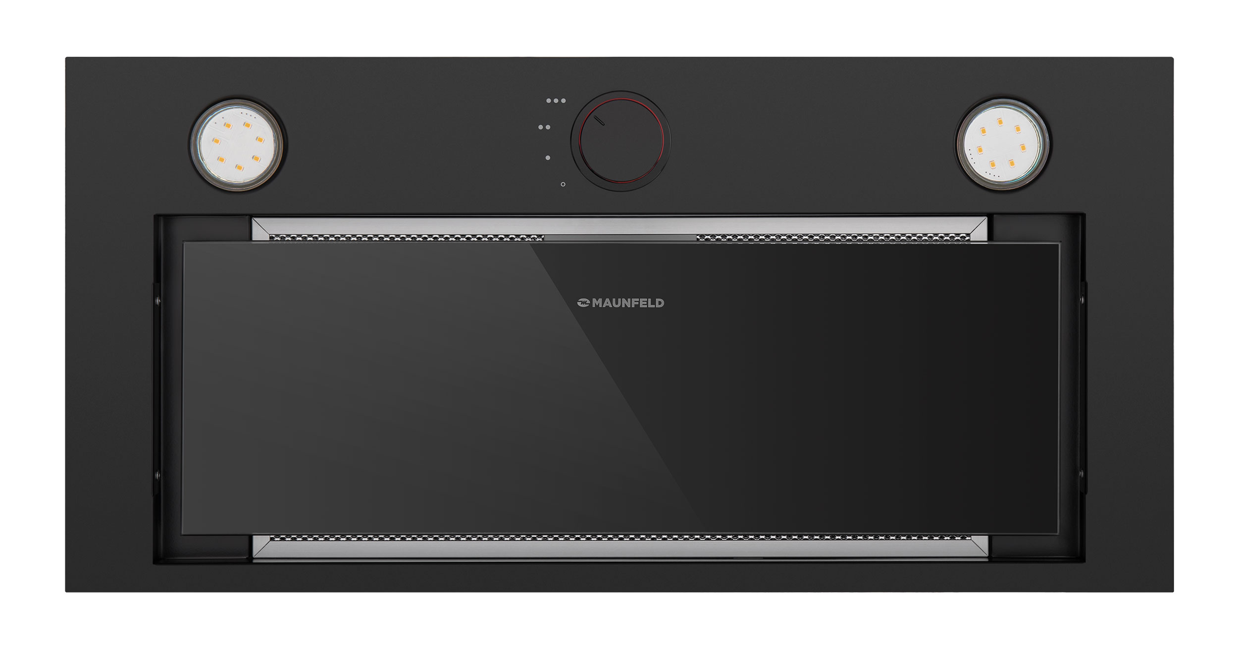 Купить Вытяжка встраиваемая MAUNFELD CROSBY ROCKY 60 черное стекло — Фото 3