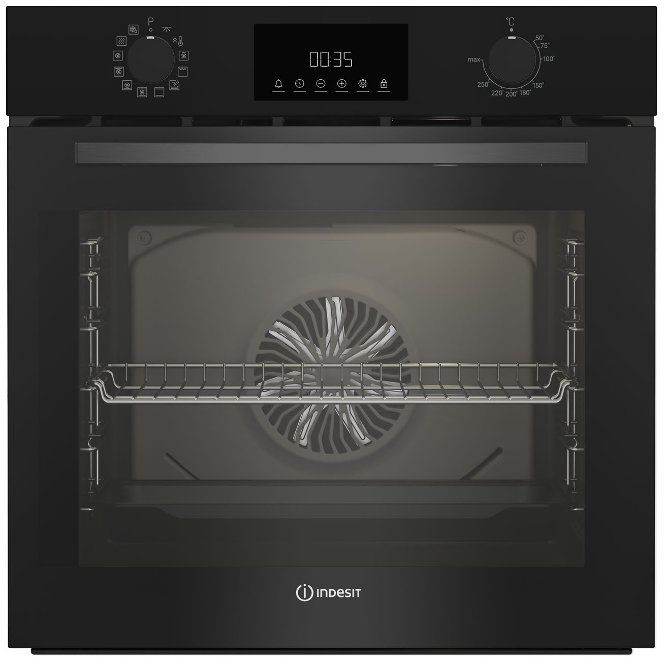 Электрический духовой шкаф Indesit IBFTE 3844 BL																		 — описание, фото, цены в интернет-магазине PT Stores