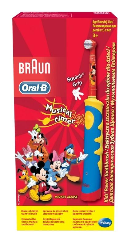 Купить  BRAUN Oral-B Mickey Kids, желтый/голубой — Фото 2
