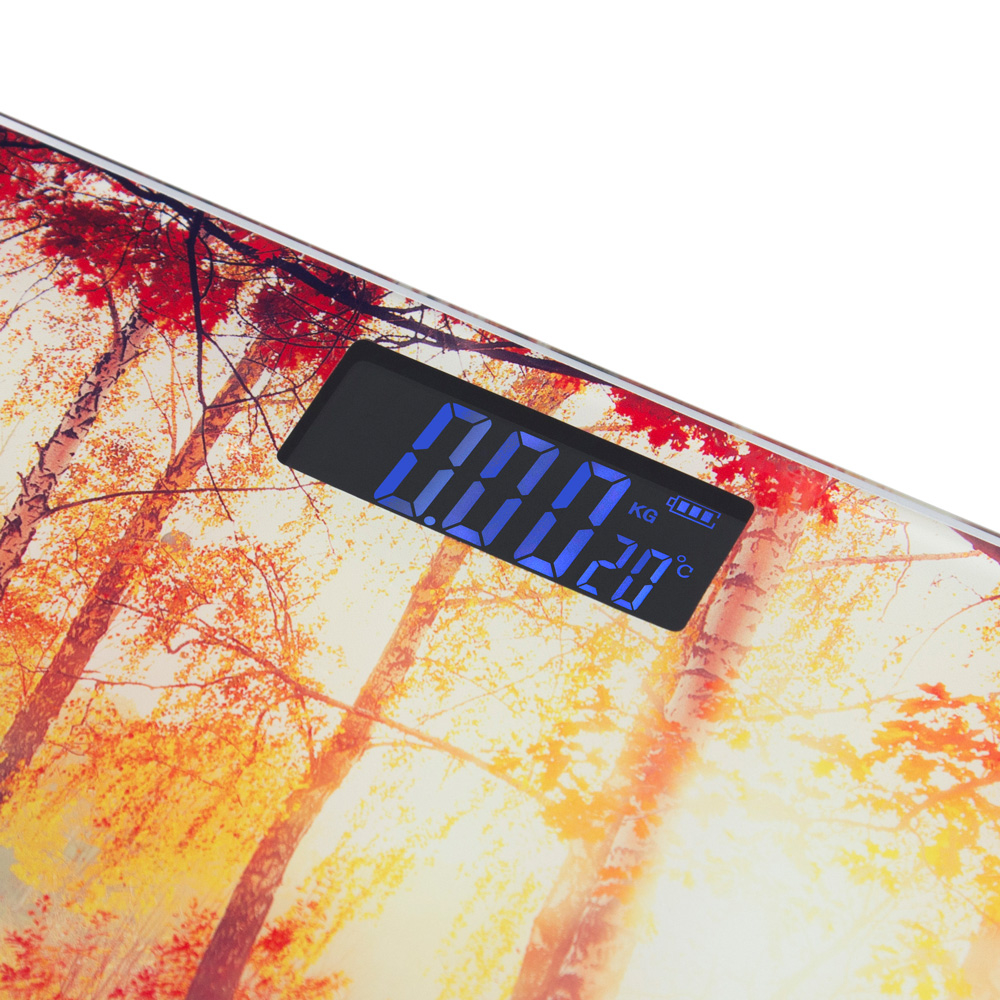 Купить Напольные весы MARTA MT-1676 осенний лес — Фото 3