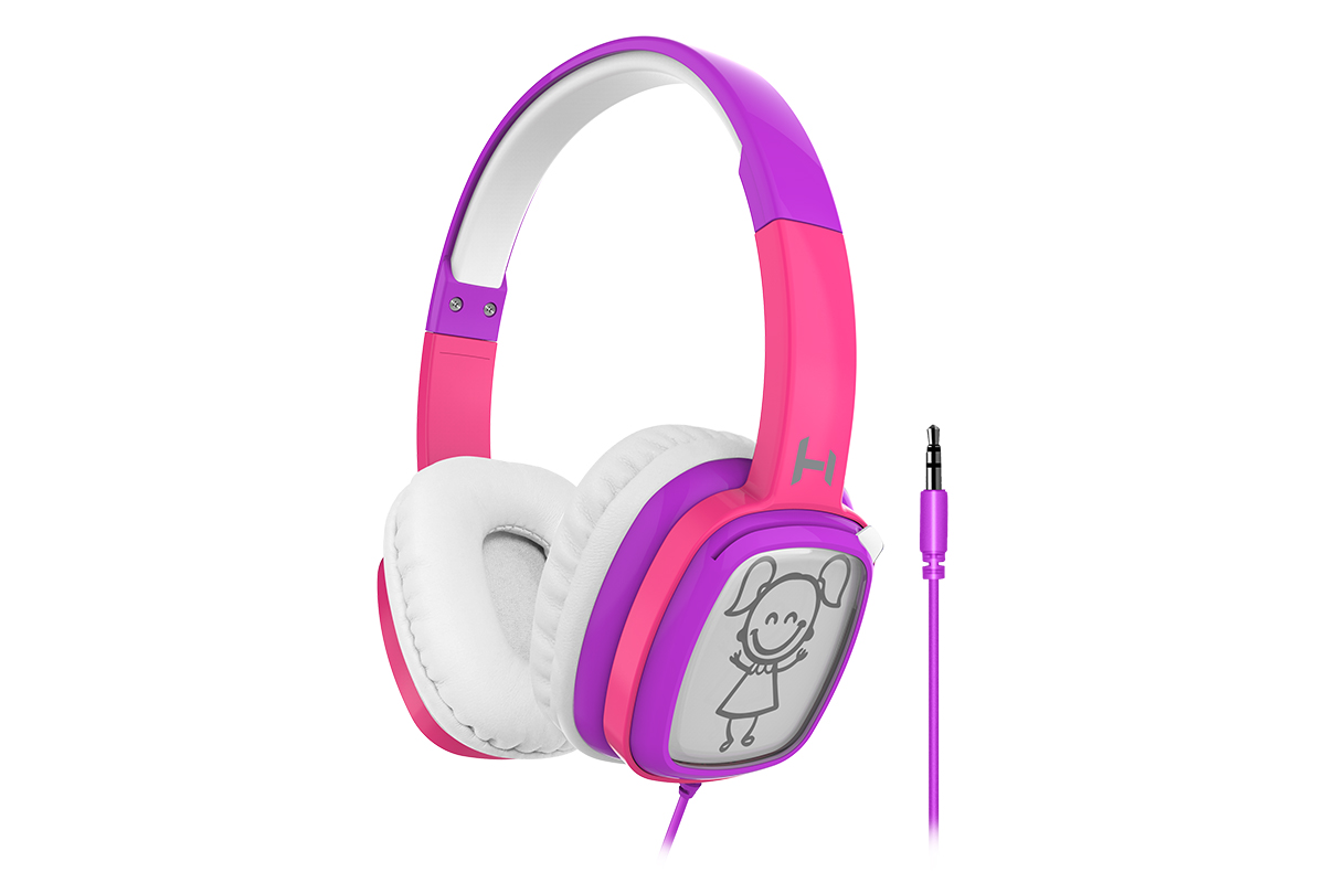 Купить Наушники HARPER KIDS HN-302 розовый — Фото 3
