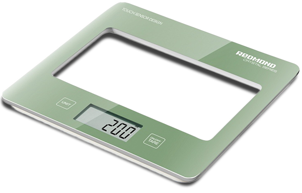Кухонные весы Redmond RS-724 зеленый																		 — описание, фото, цены в интернет-магазине PT Stores