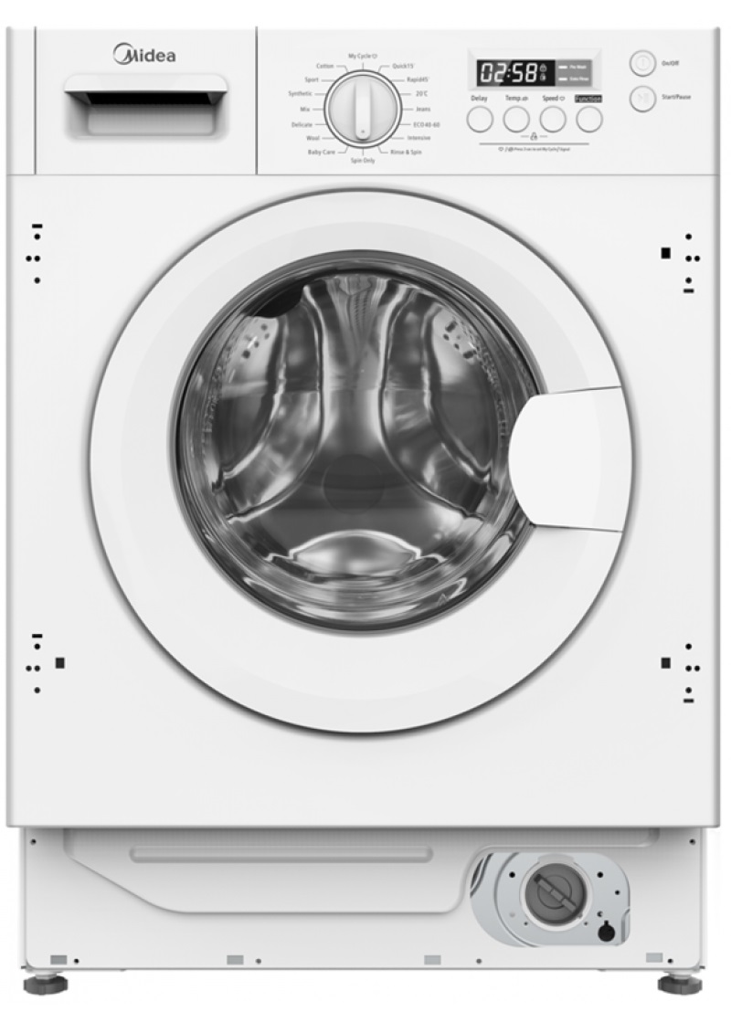 Встраиваемая стиральная машина Midea MFG10W60/W-RU																		 — описание, фото, цены в интернет-магазине PT Stores