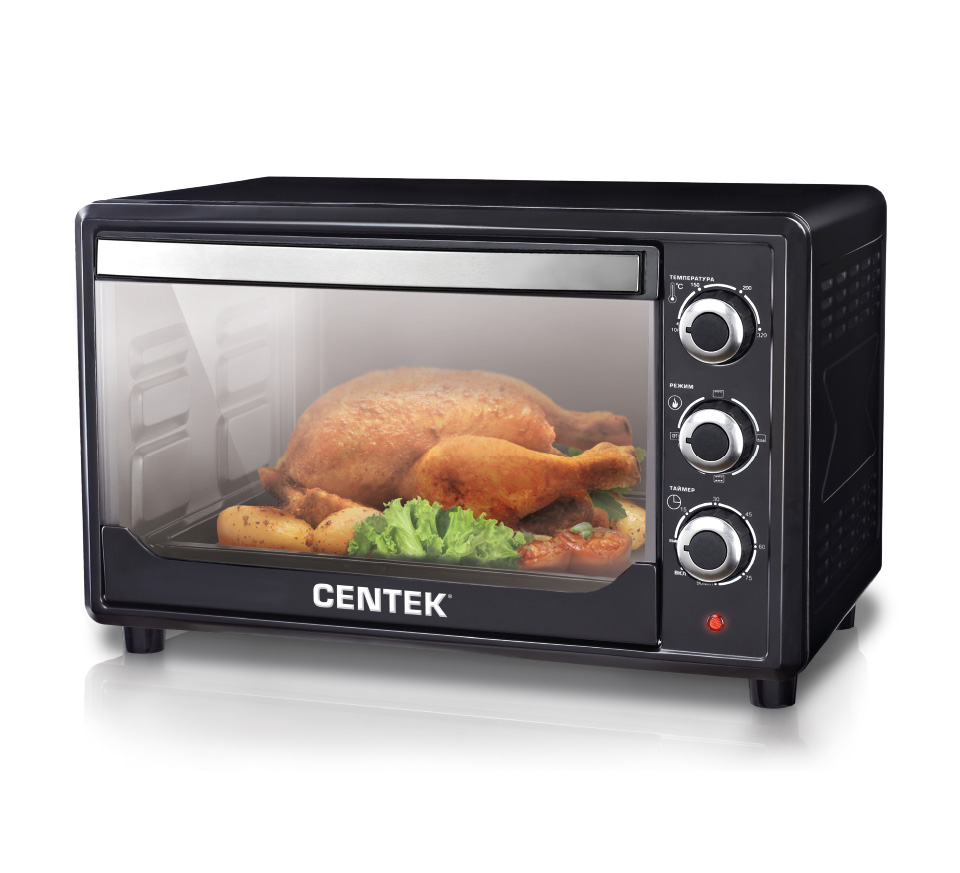 Мини-печь CENTEK CT-1530-36 черн																		 — описание, фото, цены в интернет-магазине PT Stores