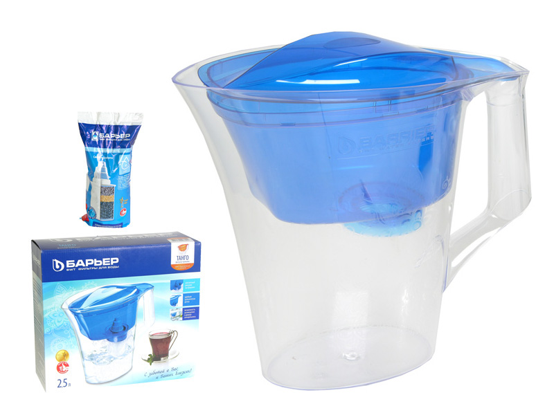 Купить Фильтр для воды БАРЬЕР Кувшин Танго синий 2.5л  В 291 Р 00 — Фото 2