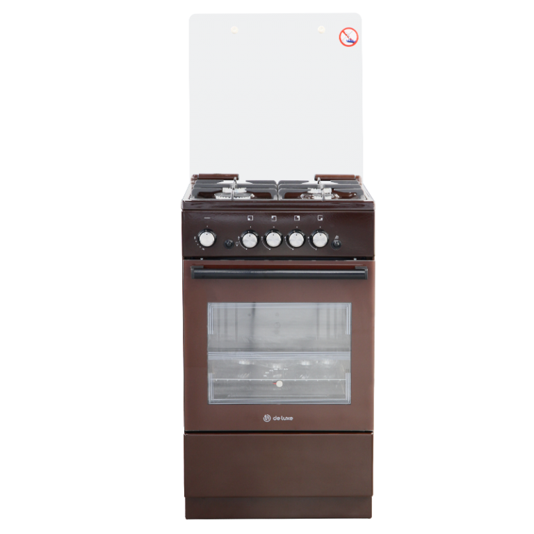 Газовая плита DeLuxe 5040.32 г кр чр																		 — описание, фото, цены в интернет-магазине PT Stores
