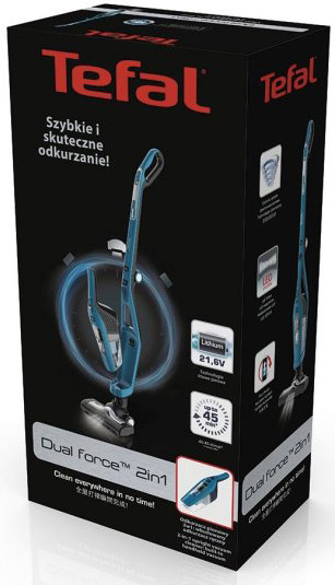 Купить Пылесос TEFAL TY6751WO голубой/черный — Фото 4