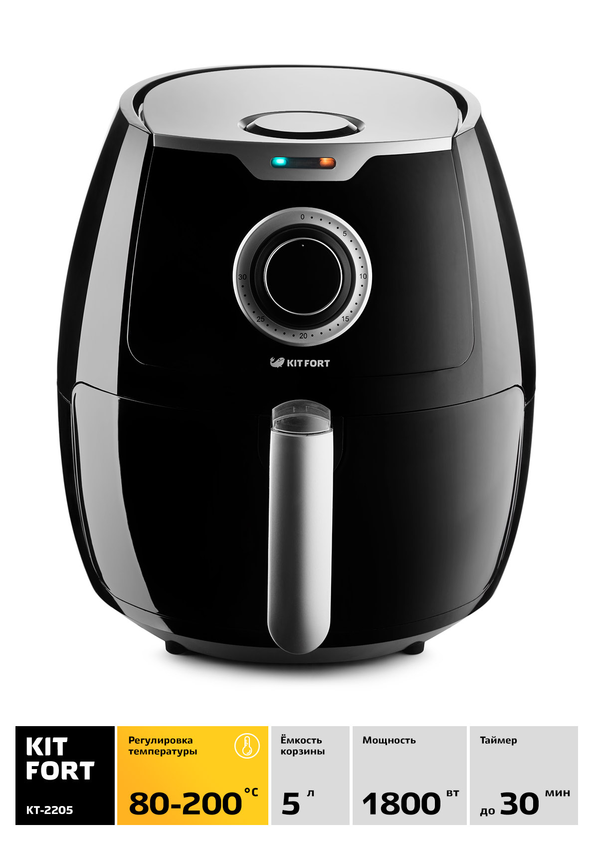 Купить Аэрогриль Kitfort KT-2205 — Фото 3