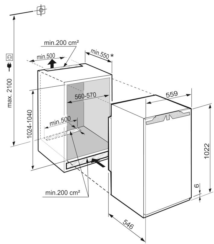 Купить Встраиваемый холодильник LIEBHERR IRe 4021 — Фото 4