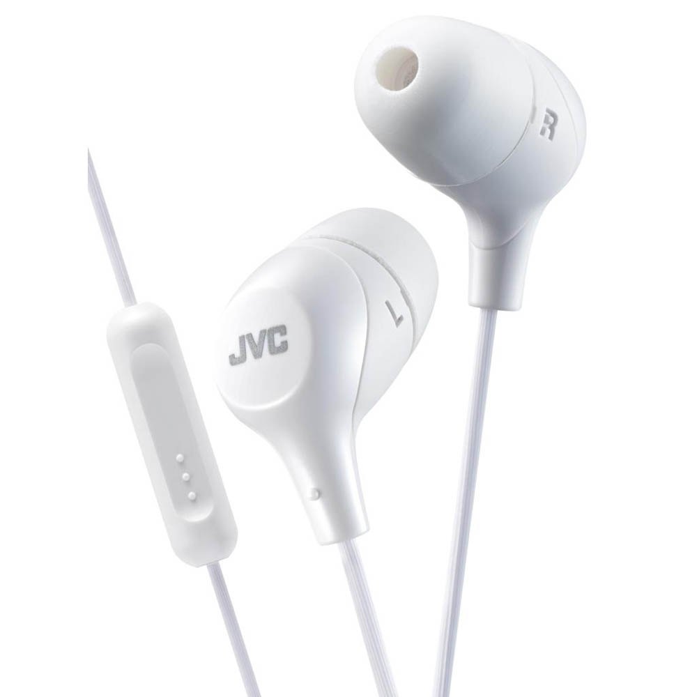 Наушники JVC HA-FX38M-W-E  белый																		 — описание, фото, цены в интернет-магазине PT Stores