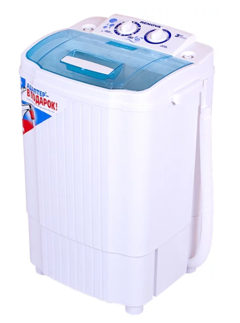 Стиральная машина-полуавтомат EVGO WS 30 ET																		 — описание, фото, цены в интернет-магазине PT Stores