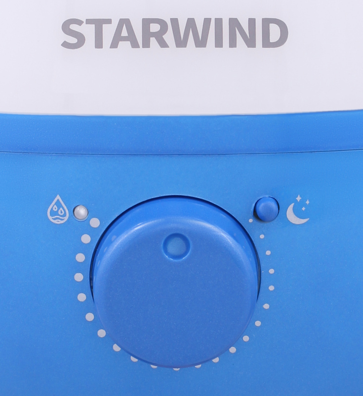 Купить Увлажнитель воздуха Starwind SHC1222 белый/синий — Фото 4