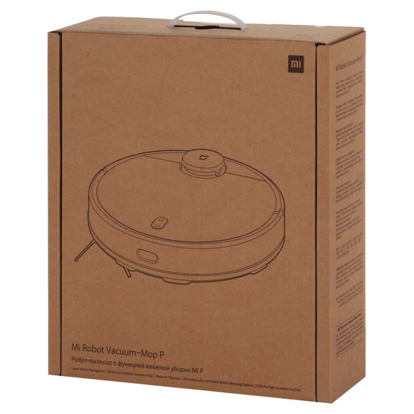 Купить Робот-пылесос Xiaomi Mi Robot Vacuum-Mop P белый (SKV4110GL) — Фото 6