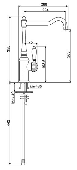 Купить Смеситель SMEG  MICOR9OT — Фото 2