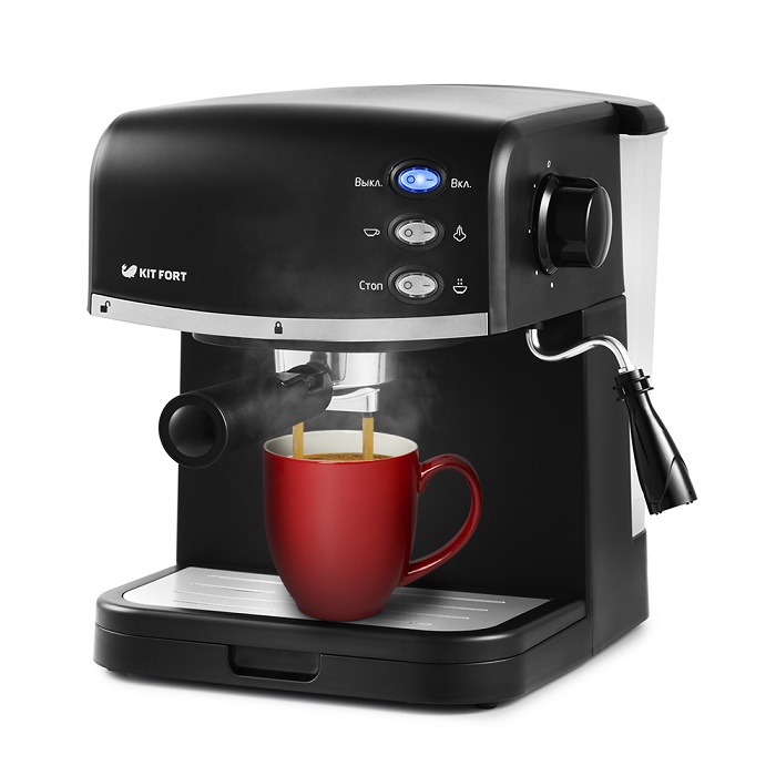 Кофеварка Kitfort KT-718																		 — описание, фото, цены в интернет-магазине PT Stores
