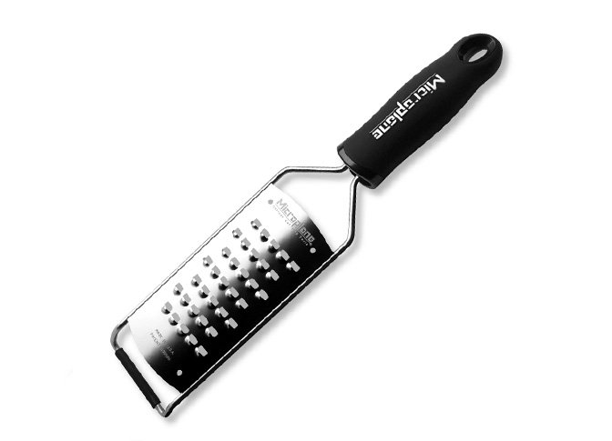  MICROPLANE Терка экстра крупная ,цвет :черный																		 — описание, фото, цены в интернет-магазине PT Stores