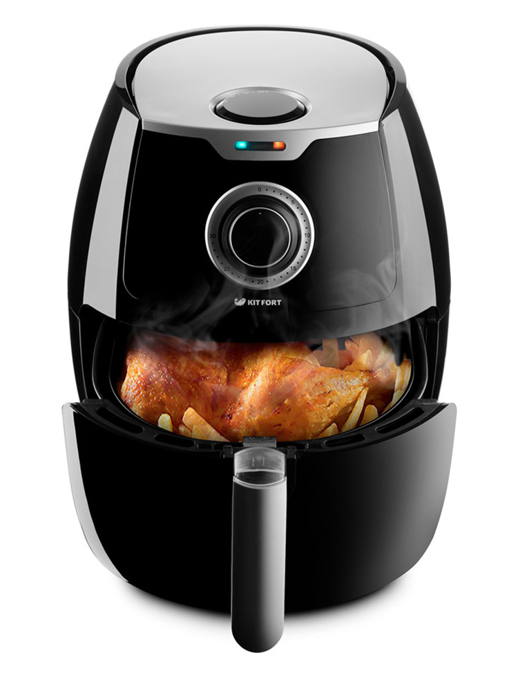 Аэрогриль Kitfort KT-2205																		 — описание, фото, цены в интернет-магазине PT Stores