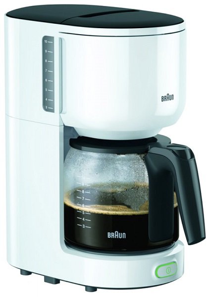 Купить Кофемашина BRAUN KF 3120 WH — Фото 2