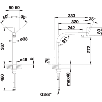 Купить Смеситель BLANCO 518437 Смеситель для кухни — Фото 2