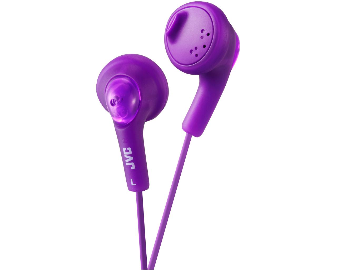 Наушники JVC HA-F160-V-E фиолетовый																		 — описание, фото, цены в интернет-магазине PT Stores