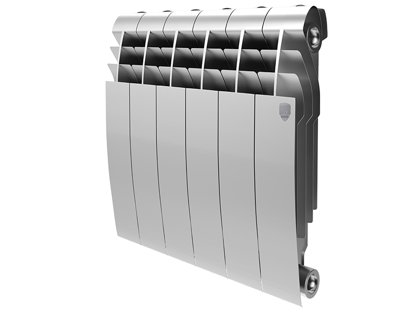 Радиатор Royal Thermo BiLiner 350 /Silver Satin - 6 секц.																		 — описание, фото, цены в интернет-магазине PT Stores