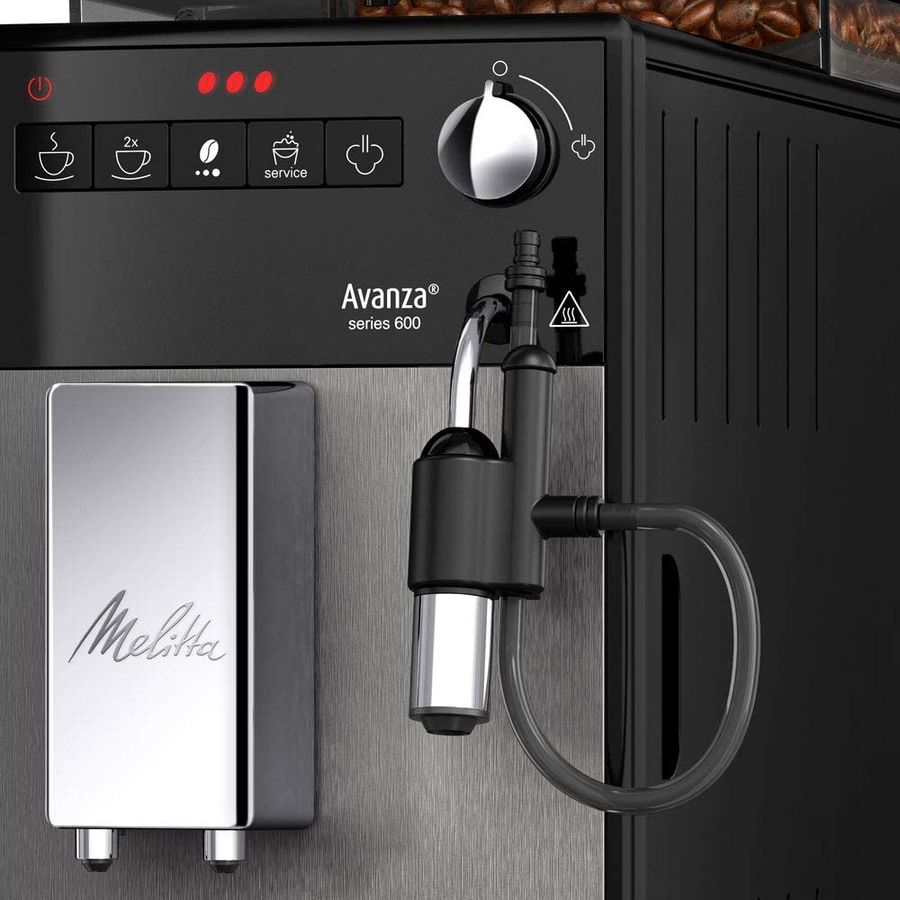Купить Кофемашина Melitta Caffeo Avanza F270-100 титановый — Фото 4
