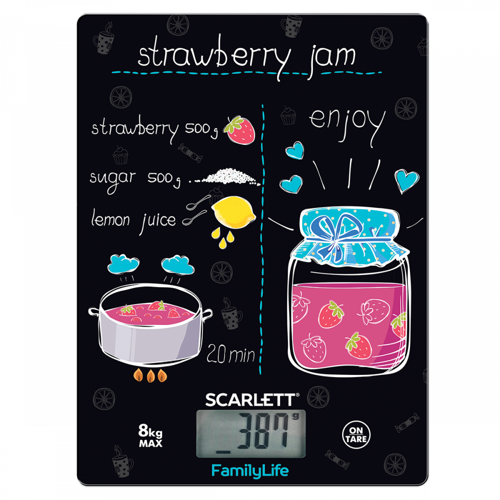 Кухонные весы Scarlett SC-KS57P90																		 — описание, фото, цены в интернет-магазине PT Stores