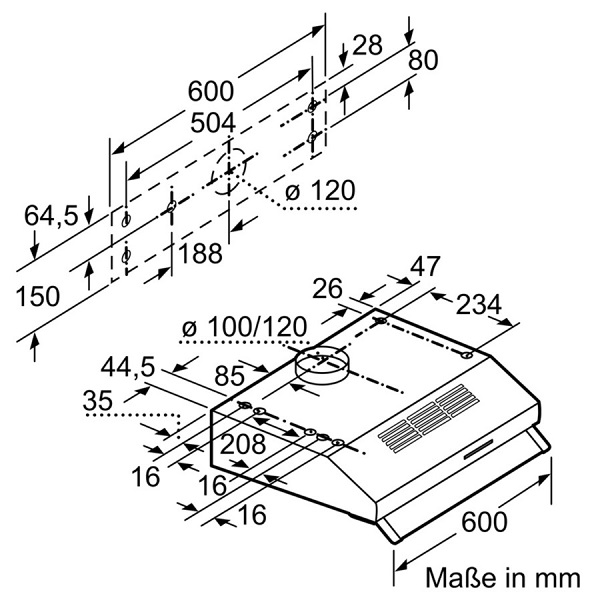 Купить Плоская вытяжка BOSCH DUL 63CC50 — Фото 8
