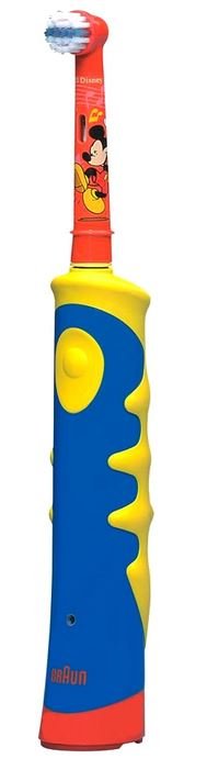  BRAUN Oral-B Mickey Kids, желтый/голубой																		 — описание, фото, цены в интернет-магазине PT Stores