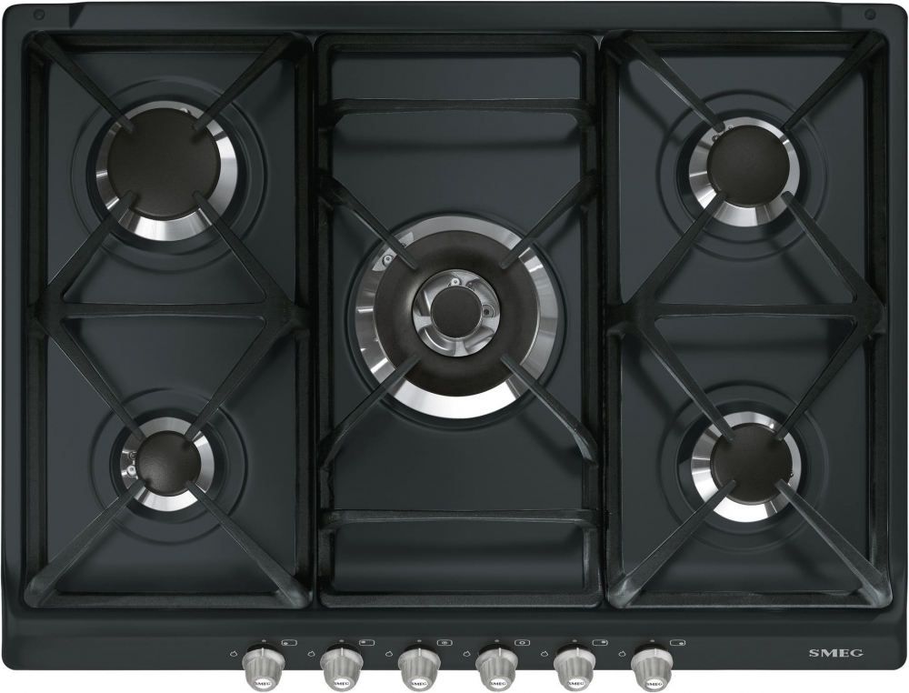 Газовая варочная панель SMEG SR775AS																		 — описание, фото, цены в интернет-магазине PT Stores