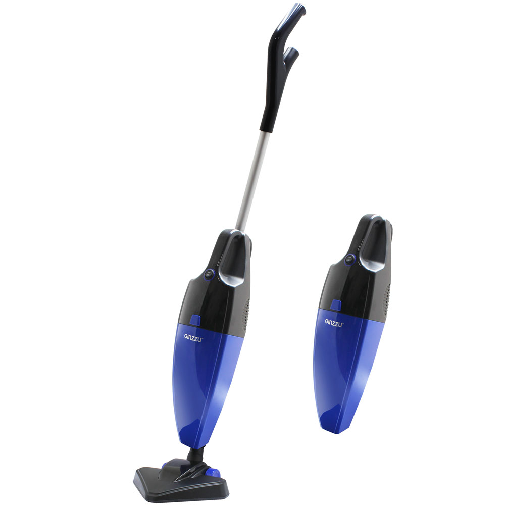Пылесос Ginzzu VS121 черно/синий																		 — описание, фото, цены в интернет-магазине PT Stores