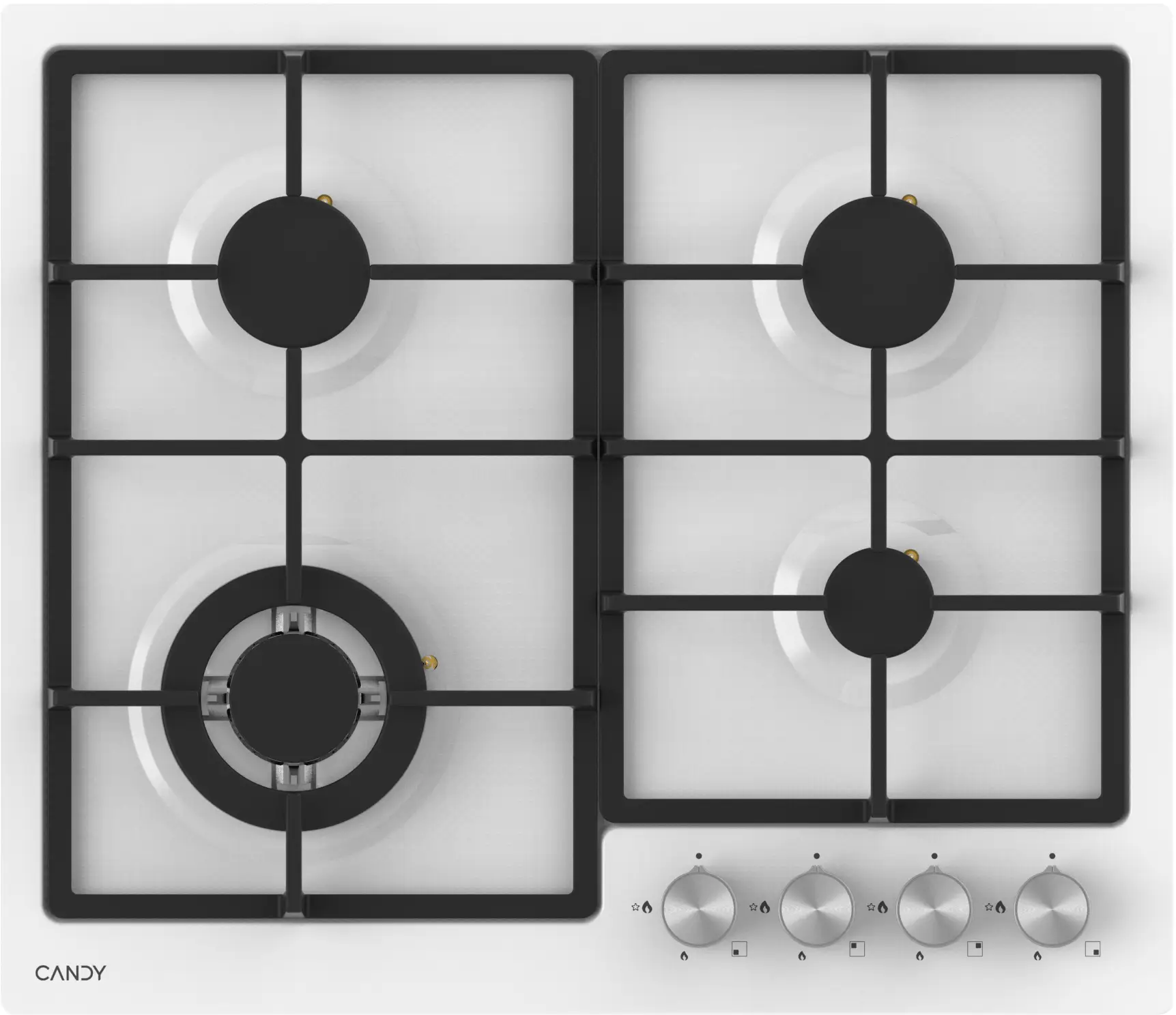 Газовая варочная панель CANDY CHXM64CWW																		 — описание, фото, цены в интернет-магазине PT Stores
