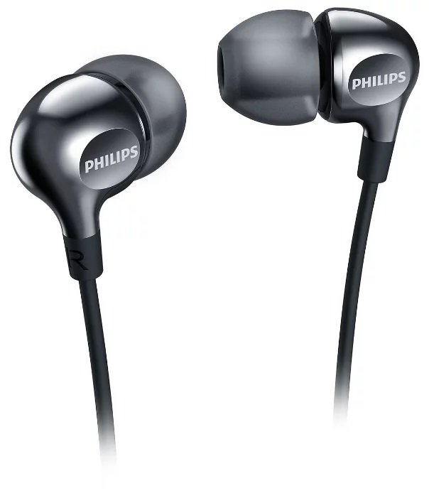 Наушники PHILIPS SHE3700BK/00																		 — описание, фото, цены в интернет-магазине PT Stores