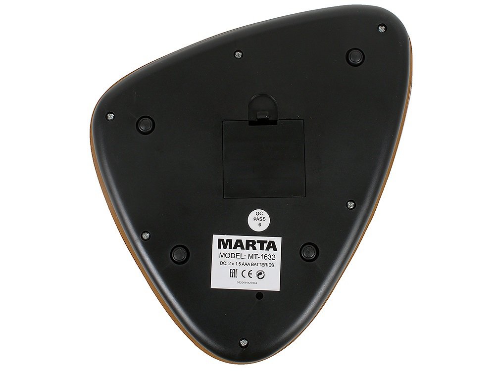 Купить Кухонные весы MARTA MT-1632 золото — Фото 2