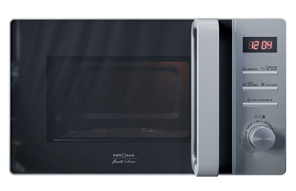 Микроволновая печь KRONA QUANTUM 44 BL/IX																		 — описание, фото, цены в интернет-магазине PT Stores