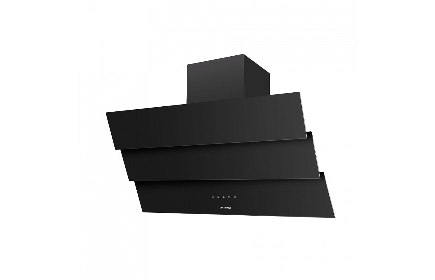 Наклонная вытяжка MAUNFELD MANCHESTER LIGHT 90 черное стекло																		 — описание, фото, цены в интернет-магазине PT Stores