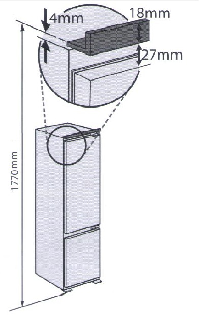 Купить Встраиваемый холодильник KUPPERSBERG CRB 17762 — Фото 9