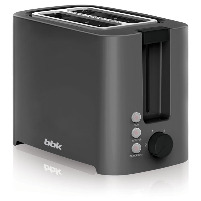 Тостер BBK TR81M (т/серый)																		 — описание, фото, цены в интернет-магазине PT Stores