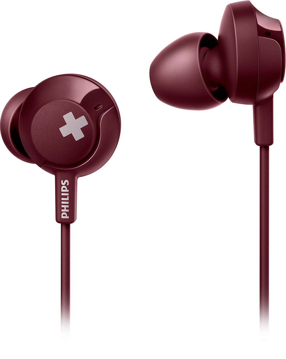 Наушники PHILIPS SHE4305RD/00																		 — описание, фото, цены в интернет-магазине PT Stores